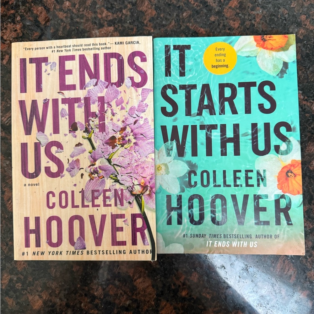 It Ends With Us and Starts With Us- Duo Book Set Colleen Hoover